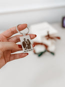 Chaveiro personalizável foto/frase - LEIA A DESCRIÇÃO - Aço Inoxidável