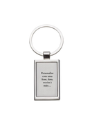 Chaveiro personalizável foto/frase - LEIA A DESCRIÇÃO - Aço Inoxidável
