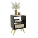 Mesas de Cabeceira Retro para Quarto Casal ou Solteiro Nicho Decoração Palma