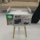 Mop Giratorio Com cabo de 140 cm Cesto Em Inox - Balde Centrífuga - C/2 Refil | Bnvt