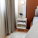 Mesas de Cabeceira Retro para Quarto Casal ou Solteiro Nicho Decoração Palma