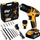 Furadeira Parafusadeira a bateria 12V com kit de brocas e bits - BPF 12K3 - Wap