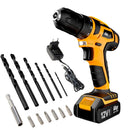 Furadeira Parafusadeira a bateria 12V com kit de brocas e bits - BPF 12K3 - Wap