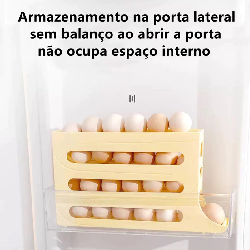 Porta Ovos Dispenser 4 Andares