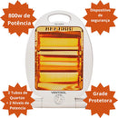 Aquecedor de Ambientes Ventisol 800W a Quartzo – Modelo AQ